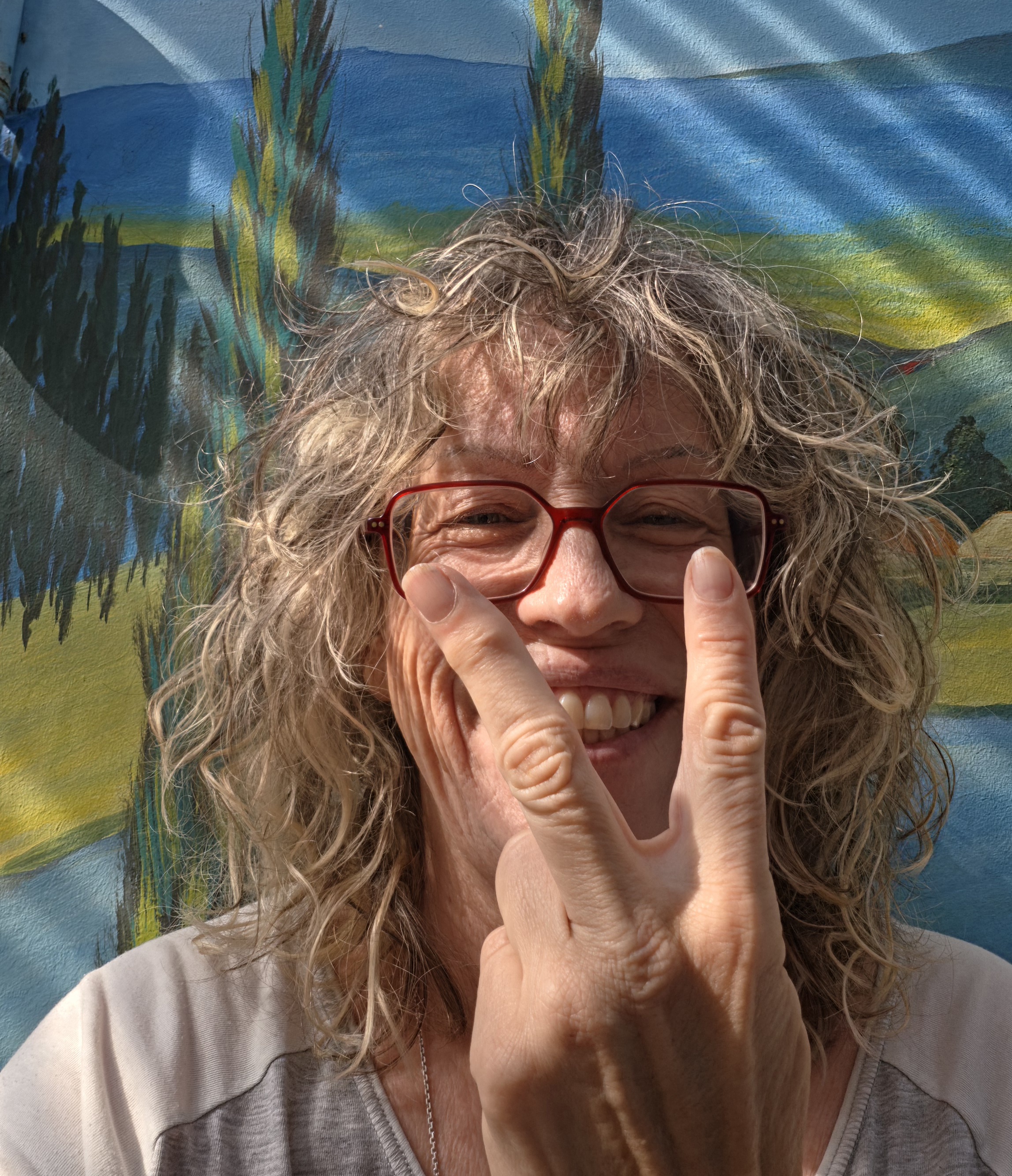 Traveler v-sign photo 3