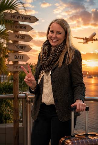 Traveler v-sign photo 45